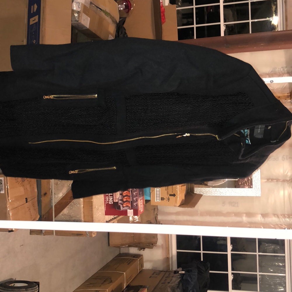 Size 10 black wool jacket